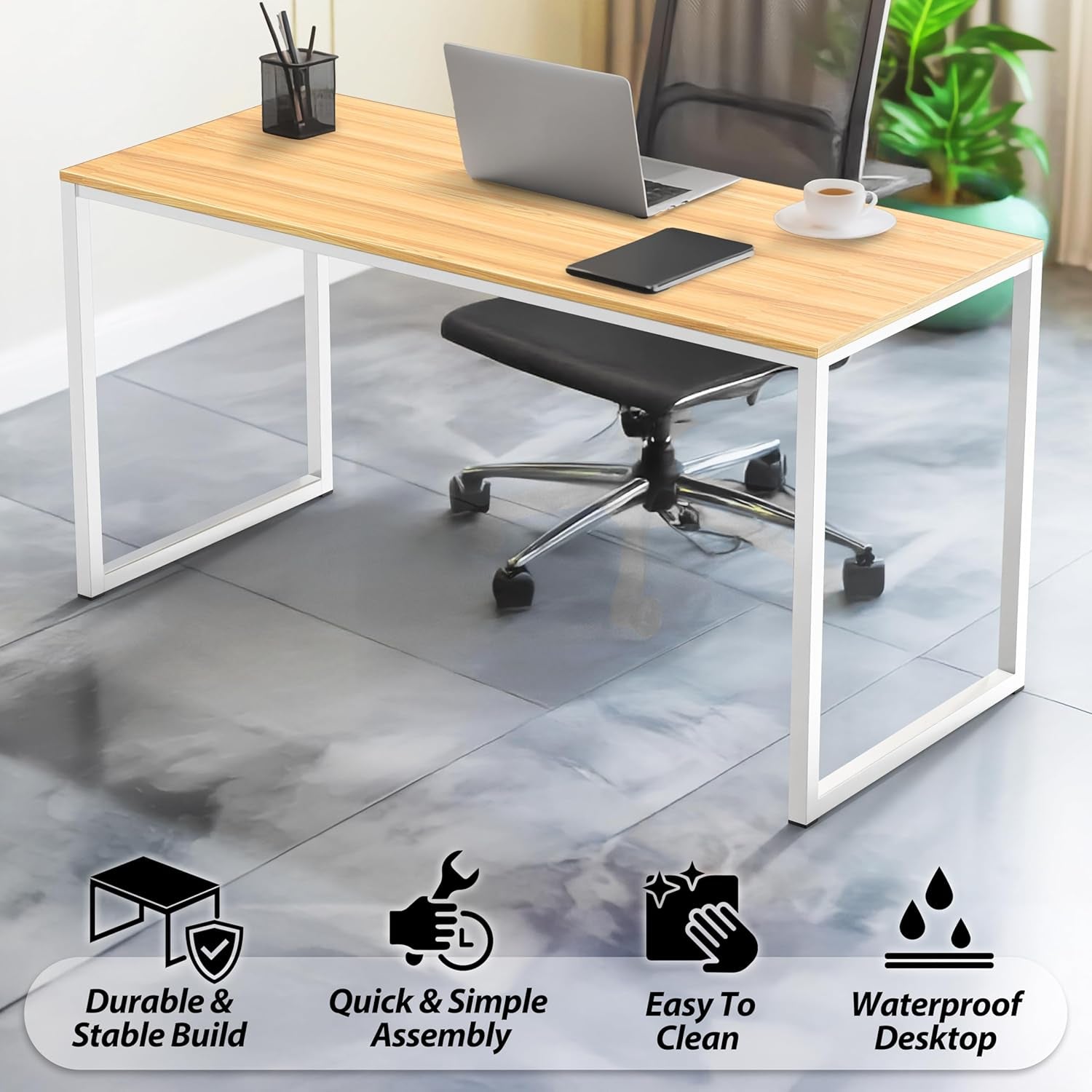 Mission 32-Inch Oak Home Office Computer Desk