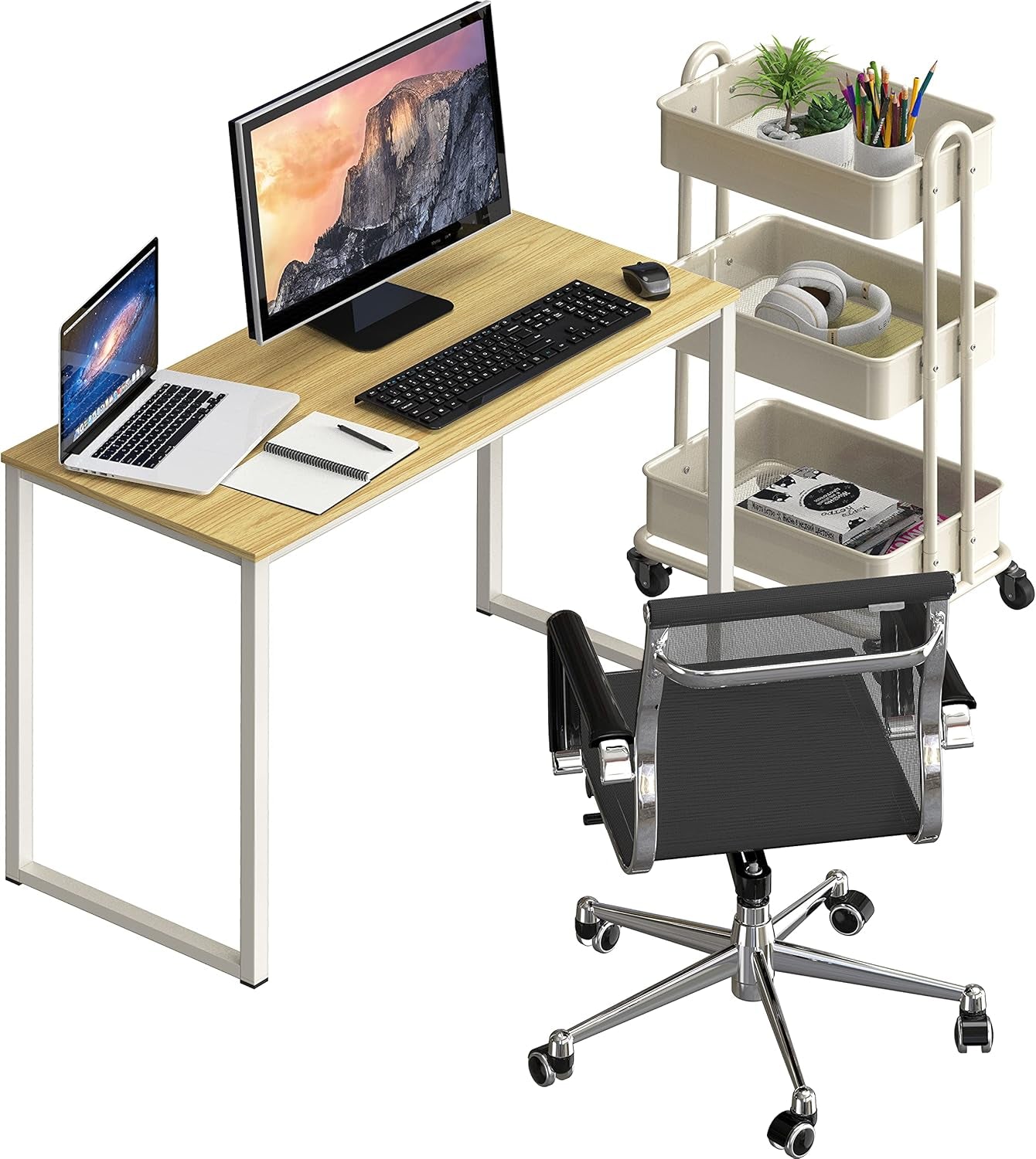 Mission 32-Inch Oak Home Office Computer Desk
